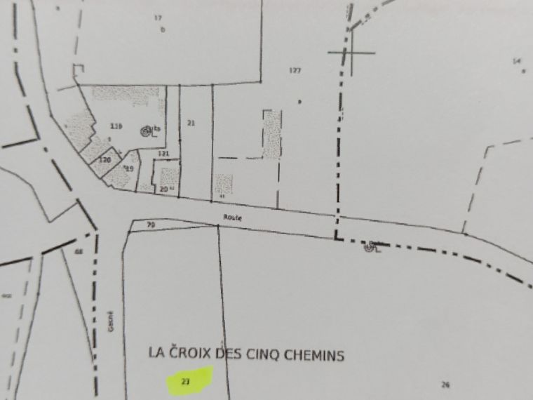 Commune de SAINT MARC LE BLANC (35460) - Secteur BAILLE